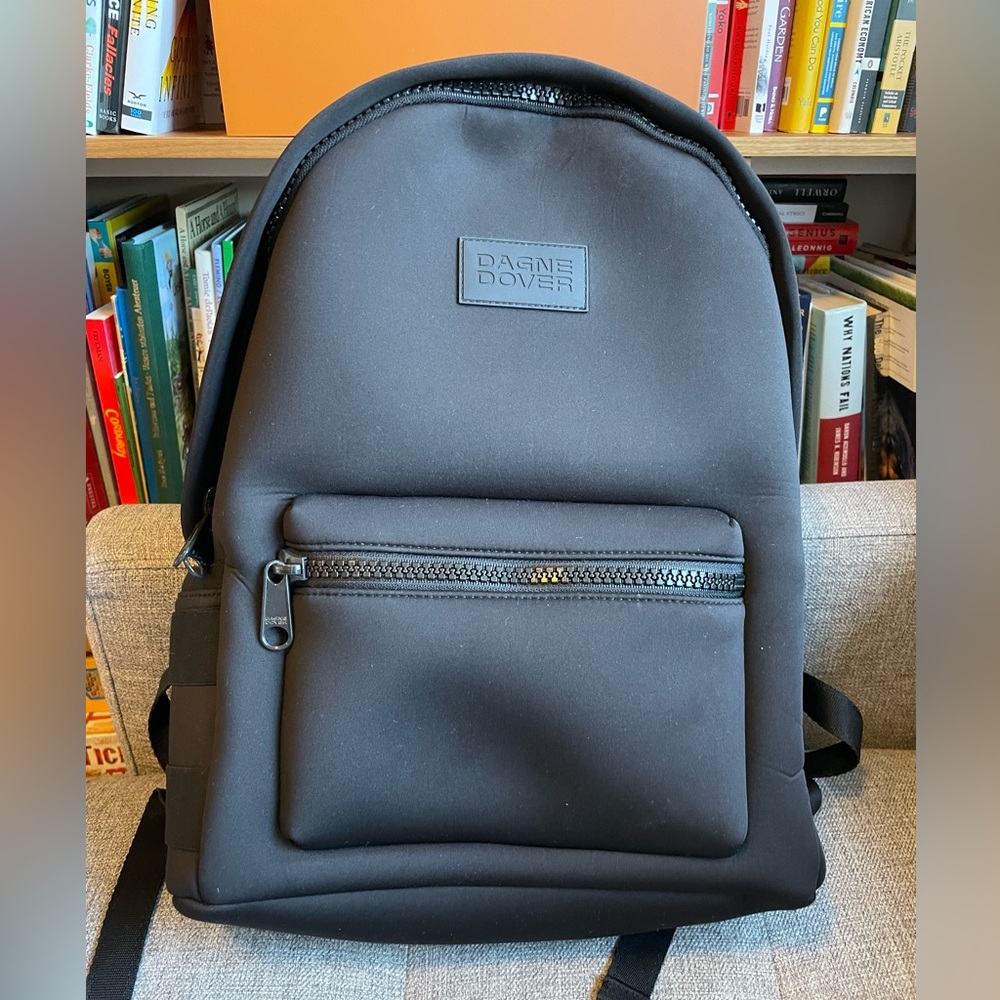 Dagne Dover Dakota Neoprene Large Black Backpack